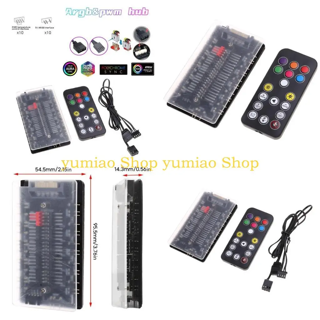 587B ARGB and PWM HUB backplane Splitter Easy Installation Accessories
587B ARGB and PWM HUB backplane Splitter Easy Installation Accessories