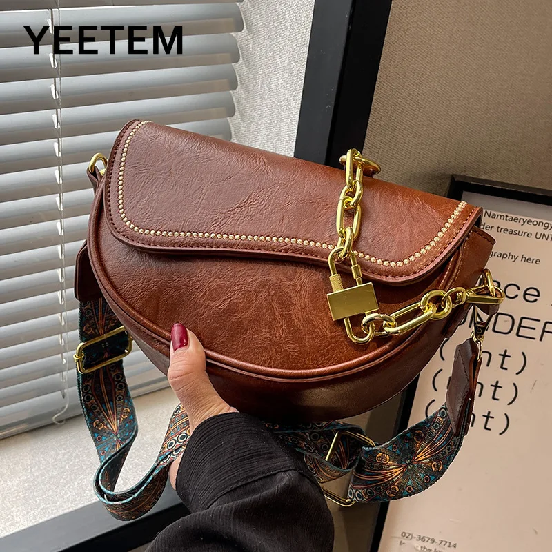 2023 Design Shoulder Bag For Autumn Winter New Fashion Crossbody Bag Popular One Shoulder Saddle Bag
2023 Design Shoulder Bag For Autumn Winter New Fashion Crossbody Bag Popular One Shoulder Saddle Bag