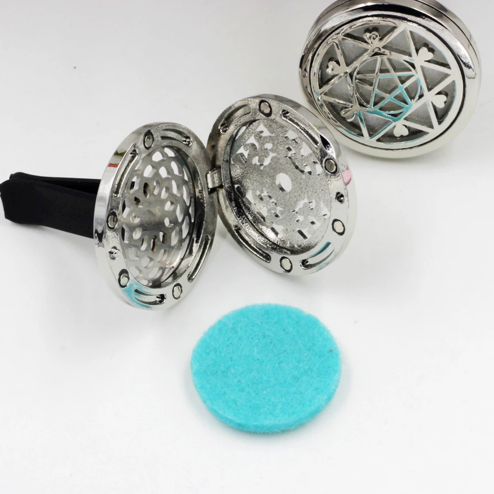 Aromatherapy Car Vent Diffuser Clips Essential Oil Freshener Decorative Locket Round Shape Safe Durable Easy Install Heat
Aromatherapy Car Vent Diffuser Clips Essential Oil Freshener Decorative Locket Round Shape Safe Durable Easy Install Heat