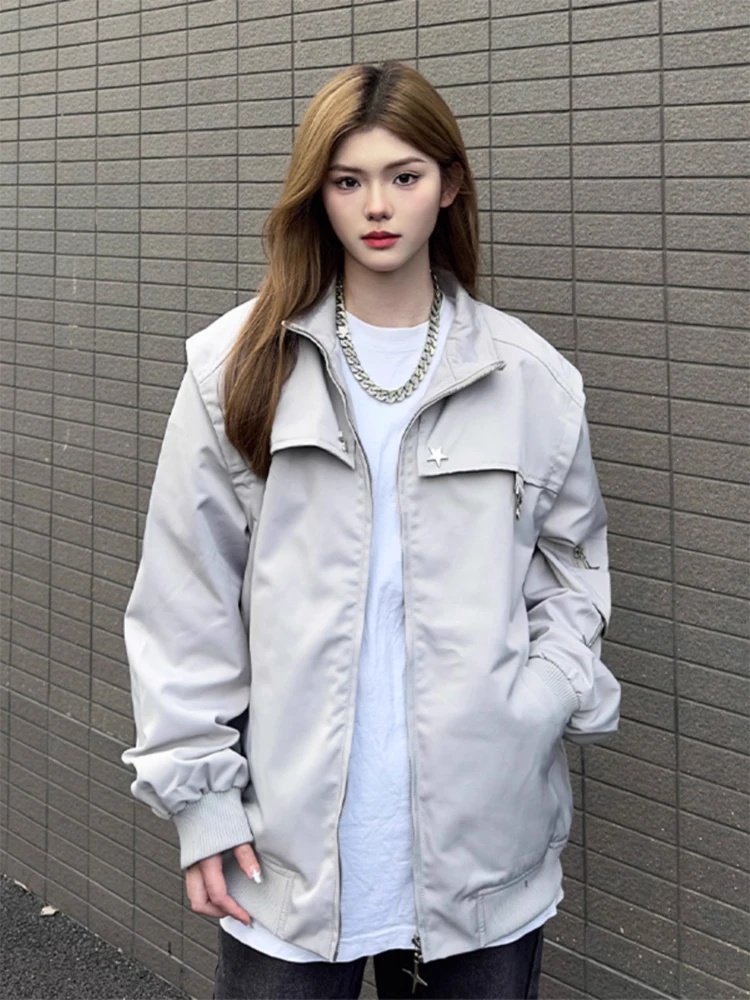 Мужская демисезонная куртка Cleanfit American Pilot Jaet с отстегивающимся дизайном, в стиле бейсбольной куртки, с воротником-стойкой
Мужская демисезонная куртка Cleanfit American Pilot Jaet с отстегивающимся дизайном, в стиле бейсбольной куртки, с воротником-стойкой