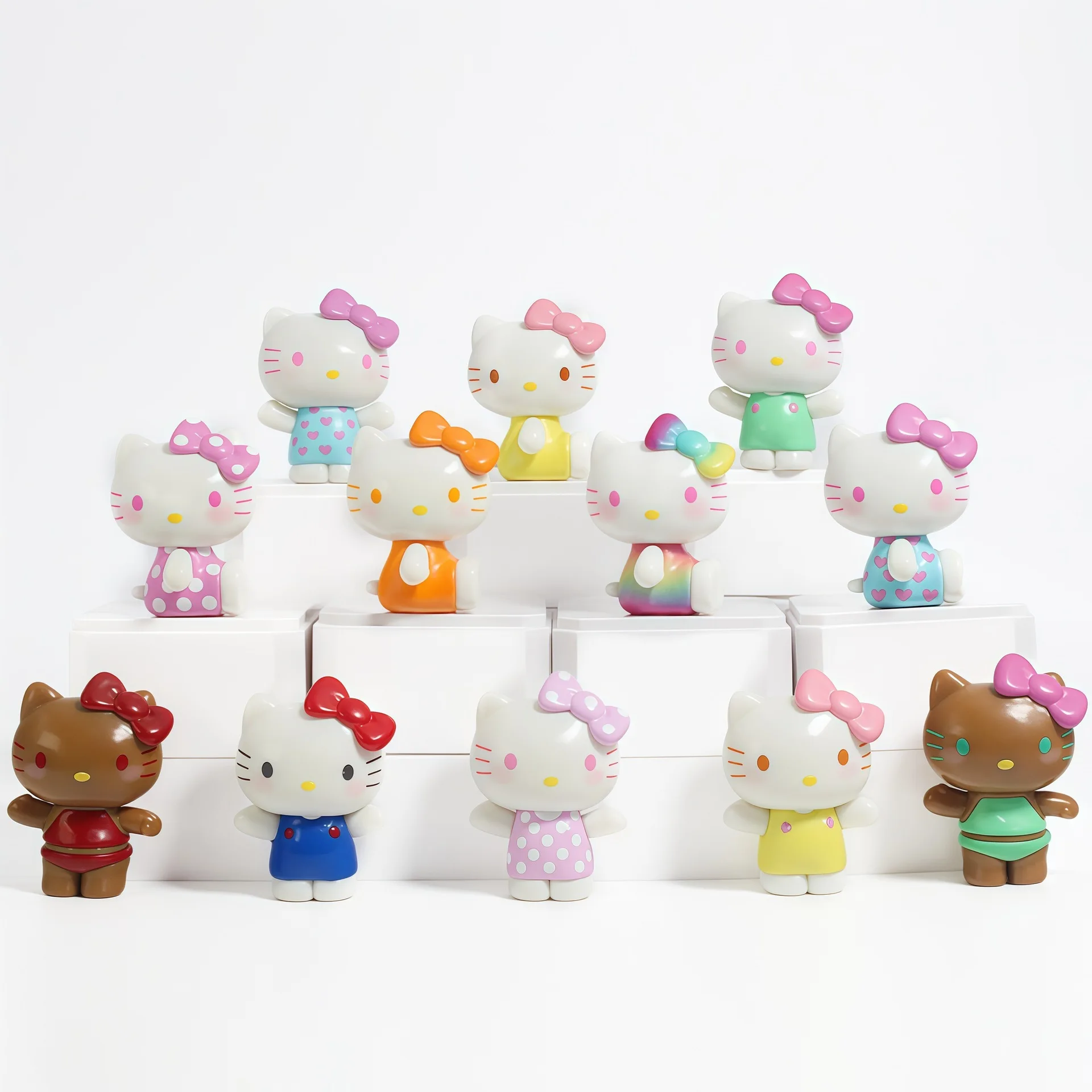Hello Cat Summer Rainbow Series Micro Box Blind Box Cute Kawaii Figure with Display Box Ornament Collectible Gift for Kids
Hello Cat Summer Rainbow Series Micro Box Blind Box Cute Kawaii Figure with Display Box Ornament Collectible Gift for Kids
