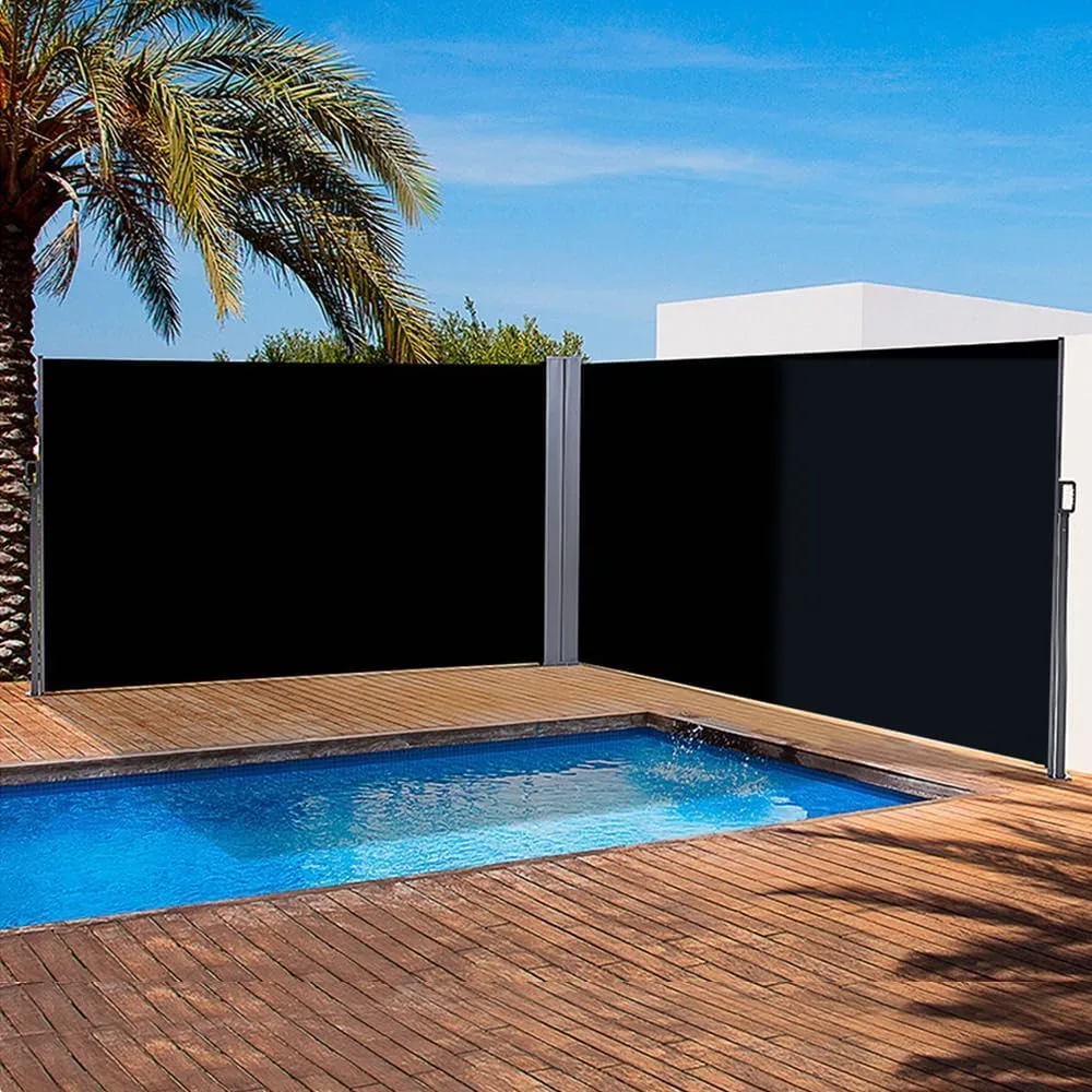 236" x 79" Double Side Awning, Folding Privacy Screen, Privacy Fence, Waterproof, UV Protection Privacy Canopy for Garden,
236" x 79" Double Side Awning, Folding Privacy Screen, Privacy Fence, Waterproof, UV Protection Privacy Canopy for Garden,