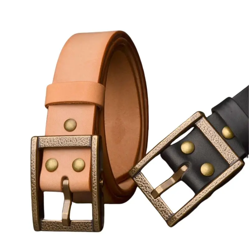 5.5mm Thick full vegetable tanned Saddle Leather Belt Handmade Workwear Style, Men's Pin Buckle Full Grain Cowhide 3.8cm Width
5.5mm Thick full vegetable tanned Saddle Leather Belt Handmade Workwear Style, Men's Pin Buckle Full Grain Cowhide 3.8cm Width