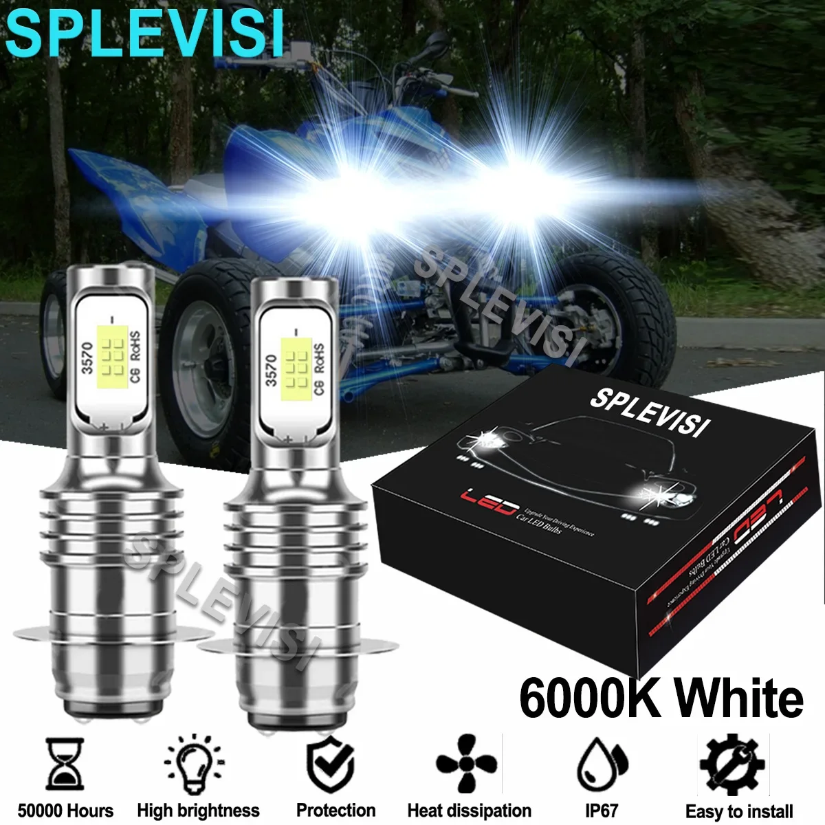 2x 6000K White LED Motorcycle Light For Yamaha Raptor 700R 2009 2010 2011 2012 2013 2014 2015 2016 2017 2018 2019 2020 2021
2x 6000K White LED Motorcycle Light For Yamaha Raptor 700R 2009 2010 2011 2012 2013 2014 2015 2016 2017 2018 2019 2020 2021