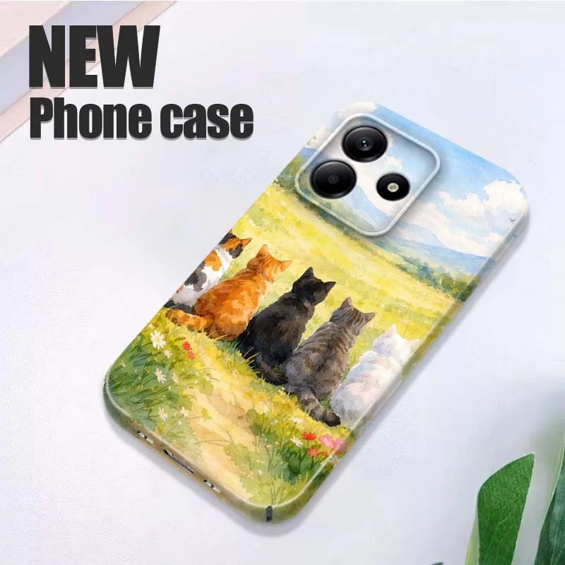 Five Cats Field View For Xiaomi Redmi Note 15 14 13 12 12S 11 11S 11T Pro Plus 5G Feilin Protective Shell Phone Case
Five Cats Field View For Xiaomi Redmi Note 15 14 13 12 12S 11 11S 11T Pro Plus 5G Feilin Protective Shell Phone Case