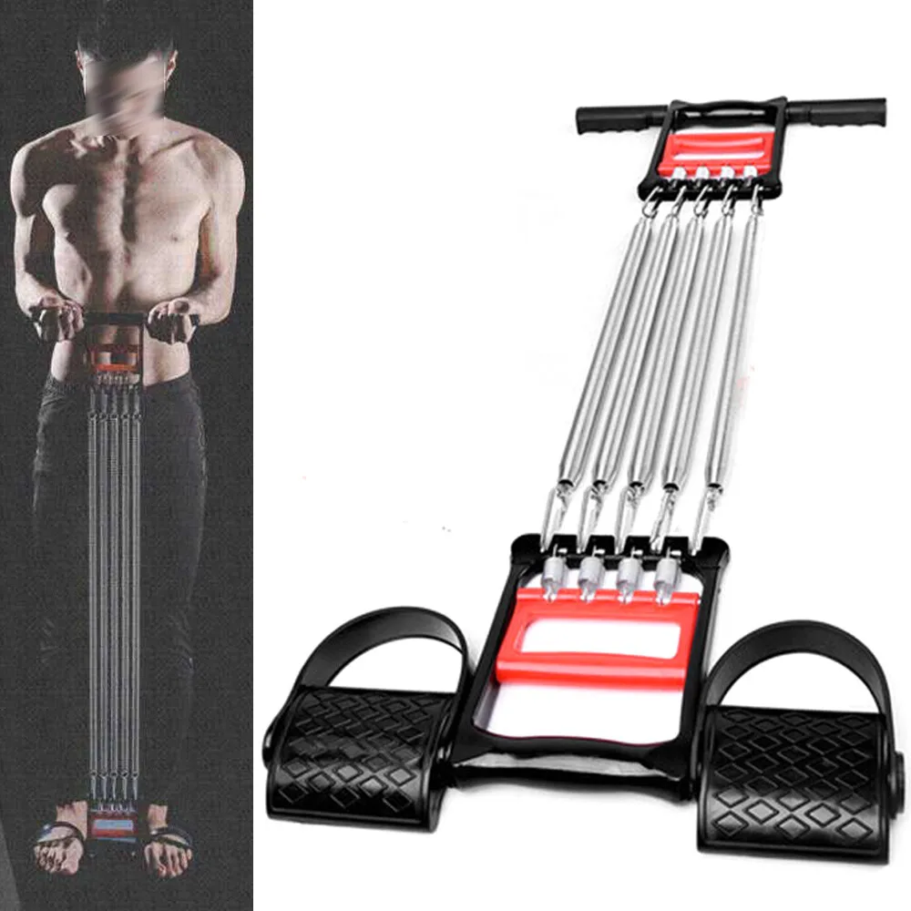Hand Grip Strengthener,Home Fitness Equipment 5-Spring Exerciser Chest Expander Pull up Arm Tools for Finger Abdomen Waist Arm
Hand Grip Strengthener,Home Fitness Equipment 5-Spring Exerciser Chest Expander Pull up Arm Tools for Finger Abdomen Waist Arm