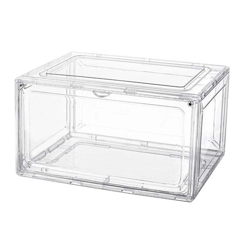 Magnetic Suction Sneaker Storage Box Transparent Basketball Shoes Shoe Box Collection Display Shoe Cabinet Clear
Magnetic Suction Sneaker Storage Box Transparent Basketball Shoes Shoe Box Collection Display Shoe Cabinet Clear