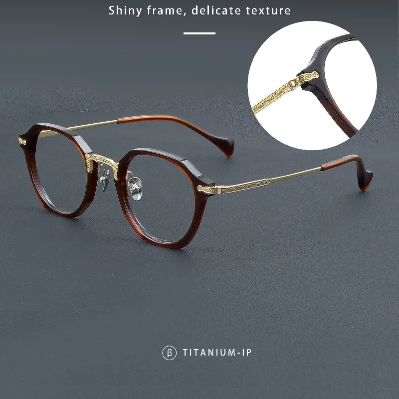 Acetate Titanium Glasses Frame Classic Design Lightweight Durable Retro Round Eyeglasses Frames Men Vintage Eyewear Spectacles
Acetate Titanium Glasses Frame Classic Design Lightweight Durable Retro Round Eyeglasses Frames Men Vintage Eyewear Spectacles