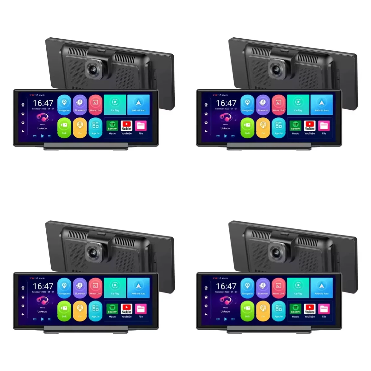 10.26" Car Navigation Carplay 4G Android 13.0 4G+64G Car Dashcam with ADAS Dual Lens Radio Audio System Mp5 Player
10.26" Car Navigation Carplay 4G Android 13.0 4G+64G Car Dashcam with ADAS Dual Lens Radio Audio System Mp5 Player