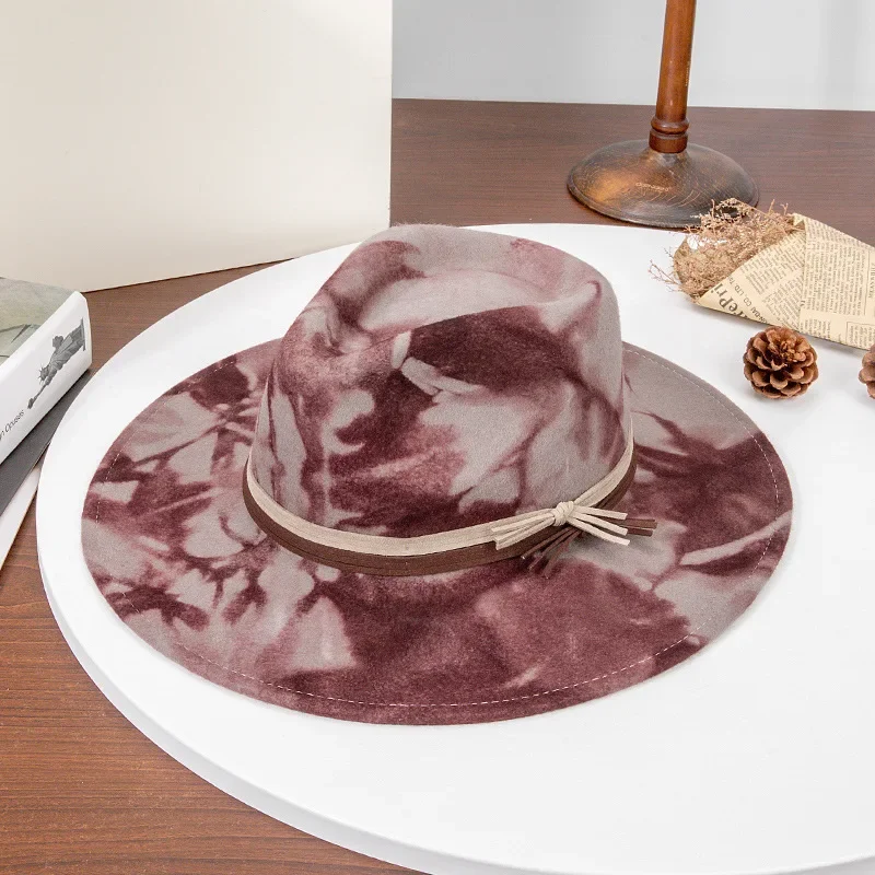 Ковбойская шляпа в стиле вестерн из 100% шерсти для женщин и мужчин, осенне-зимняя повседневная джазовая шляпа, уличный солнцезащитный козырек, теплый фетровый цилиндр вогнутой формы
Ковбойская шляпа в стиле вестерн из 100% шерсти для женщин и мужчин, осенне-зимняя повседневная джазовая шляпа, уличный солнцезащитный козырек, теплый фетровый цилиндр вогнутой формы