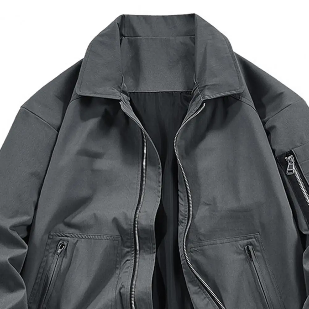 Мужская повседневная куртка на молнии, однотонная спортивная куртка-бомбер, повседневная спортивная рабочая одежда, пальто-карго, ветровки, верхняя одежда
Мужская повседневная куртка на молнии, однотонная спортивная куртка-бомбер, повседневная спортивная рабочая одежда, пальто-карго, ветровки, верхняя одежда
