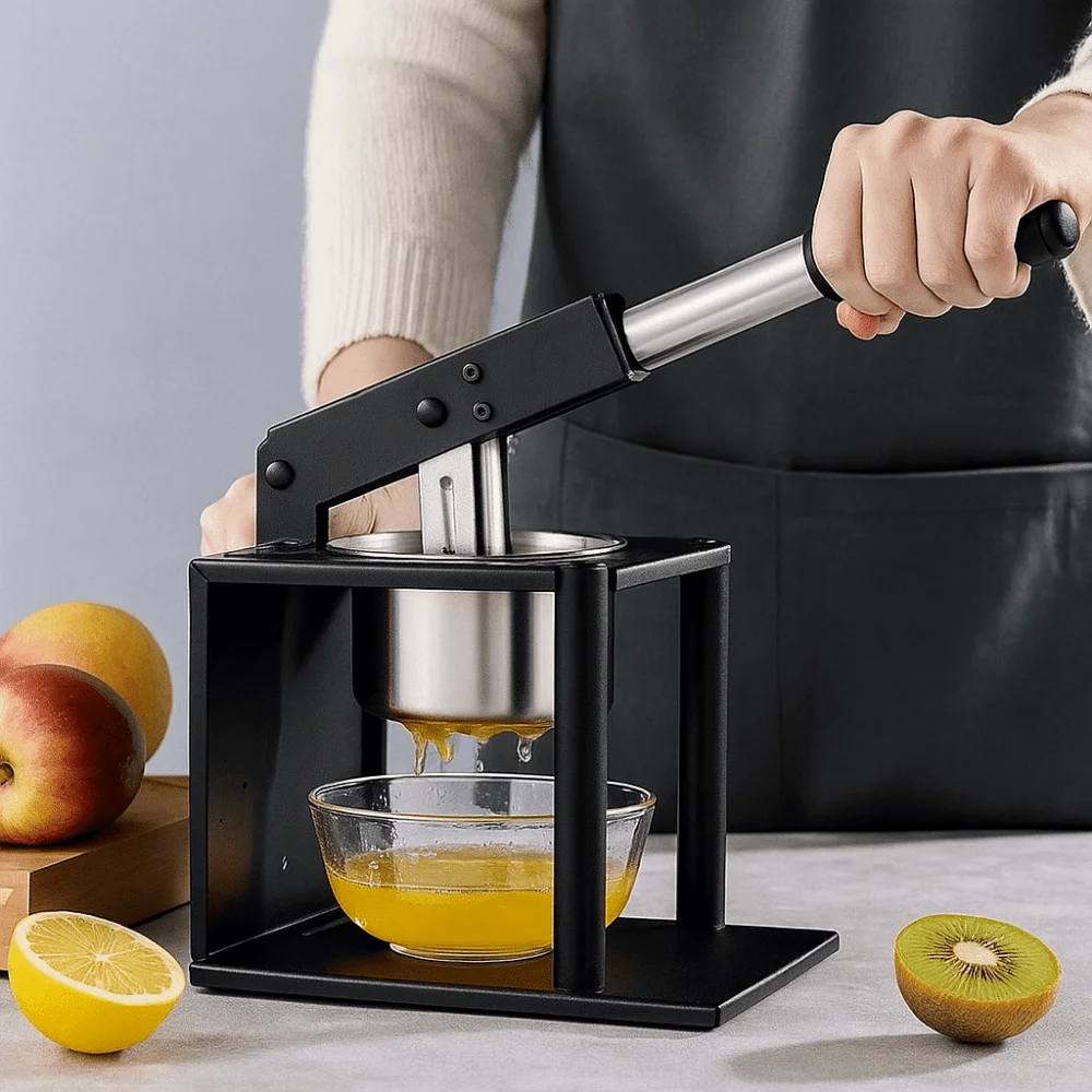 Practical Stainless Steel Manual Juice Extractor Hand Press Heavy Duty Manual Juicer with Rod Thickened Fruit Juicer Kitchen
Practical Stainless Steel Manual Juice Extractor Hand Press Heavy Duty Manual Juicer with Rod Thickened Fruit Juicer Kitchen