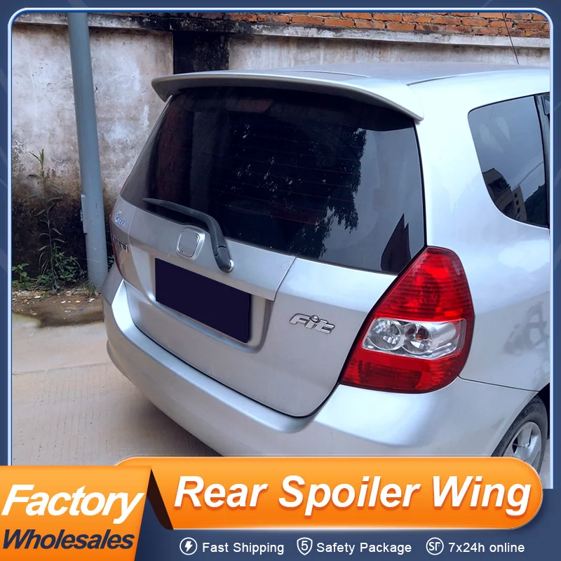 For Honda Jazz Fit 2004 2005 2006 2007 Rear Roof Trunk Lid Car Spoiler Wing ABS Plastic Black Silvery Color Exterior Accessories
For Honda Jazz Fit 2004 2005 2006 2007 Rear Roof Trunk Lid Car Spoiler Wing ABS Plastic Black Silvery Color Exterior Accessories