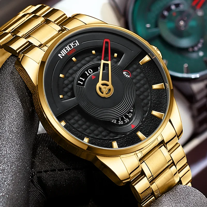 NIBOSI Man Wristwatch Top Brand Luxury Waterproof Luminous Big Dial Watches Stainless Steel Quartz Men Watch Relogio Masculino
NIBOSI Man Wristwatch Top Brand Luxury Waterproof Luminous Big Dial Watches Stainless Steel Quartz Men Watch Relogio Masculino