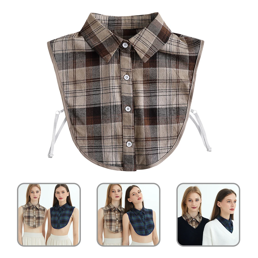Detachable Shirt Insert Fake Detachable Collar Blouse Lightweight Reusable Washable For Women Half Faux Collar
Detachable Shirt Insert Fake Detachable Collar Blouse Lightweight Reusable Washable For Women Half Faux Collar