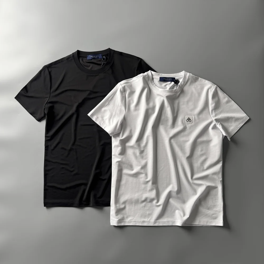 V942 Роскошная футболка из льняной шелковой смеси с коротким рукавом, дышащая, эластичная, приталенная, универсальная, молодежная, из полиэфирного волокна, летняя
V942 Роскошная футболка из льняной шелковой смеси с коротким рукавом, дышащая, эластичная, приталенная, универсальная, молодежная, из полиэфирного волокна, летняя