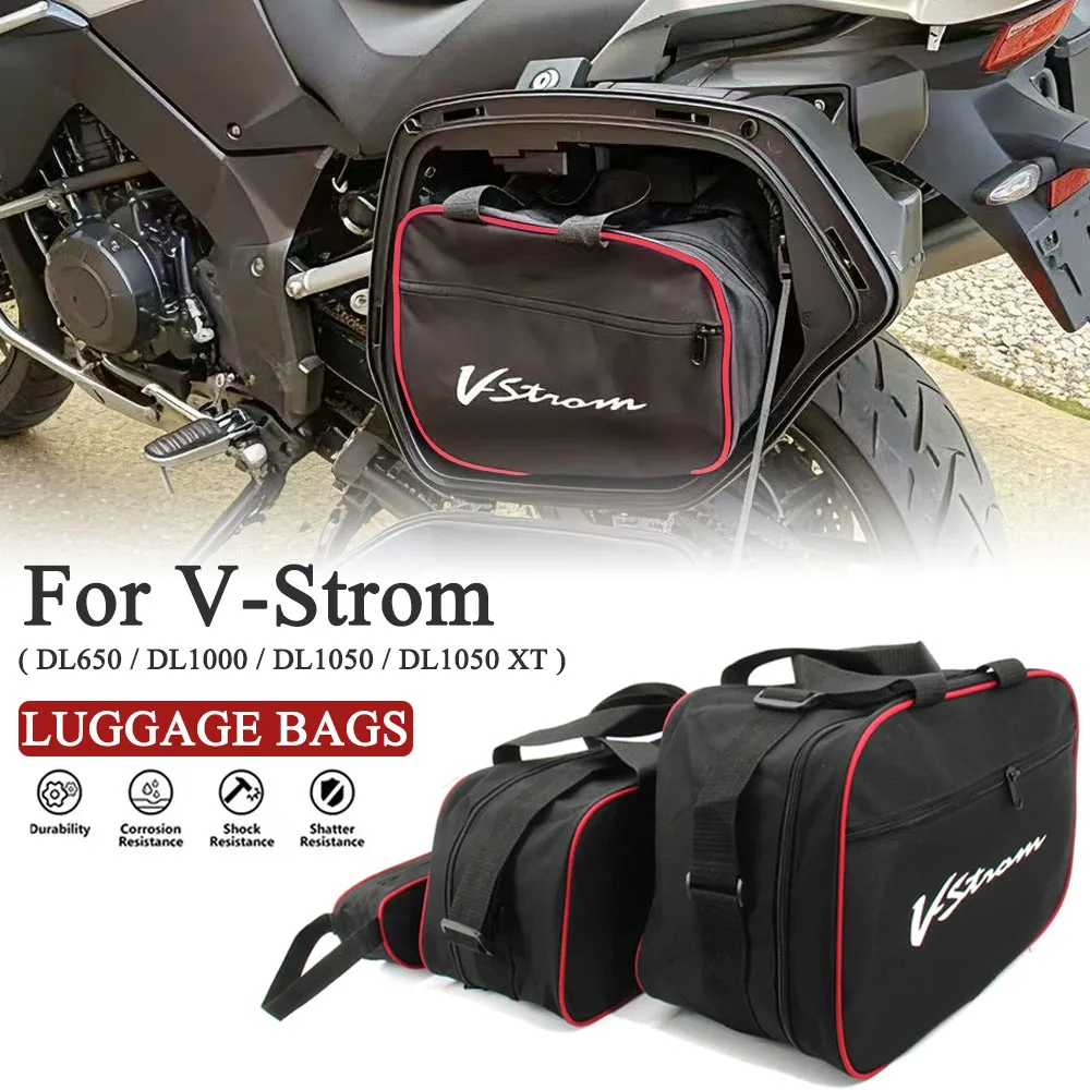 Motorcycle Luggage Bag Fits For SUZUKI V-STROM DL650 DL 650 DL1000 DL1050 XT 2014-2020 2019 Black Trunk Inner Bags Inner Bags
Motorcycle Luggage Bag Fits For SUZUKI V-STROM DL650 DL 650 DL1000 DL1050 XT 2014-2020 2019 Black Trunk Inner Bags Inner Bags