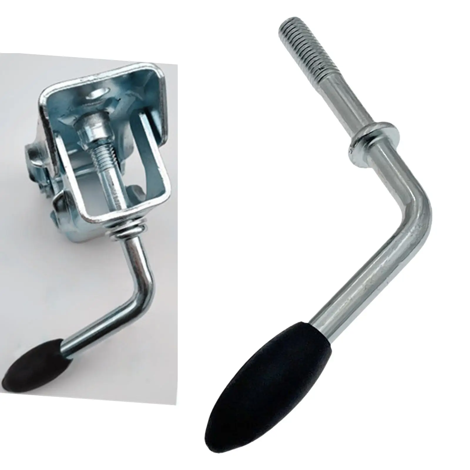 Hand Crank Trailer Jack Handle Wear Resistaht Practical Sturdy Multipurpose Tool Accessories Assembly for Camper Trailer RV
Hand Crank Trailer Jack Handle Wear Resistaht Practical Sturdy Multipurpose Tool Accessories Assembly for Camper Trailer RV