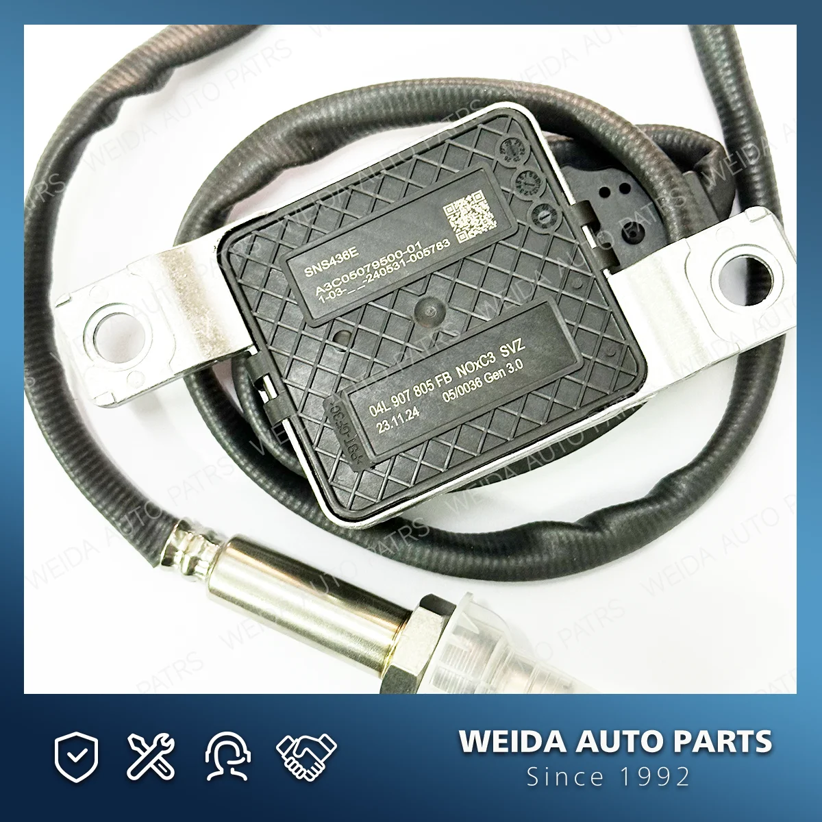 Датчик оксида азота (NOx) SNS436C 04L907805FB 04L 907 805 FB для VW CRAFTER MAN TGE
Датчик оксида азота (NOx) SNS436C 04L907805FB 04L 907 805 FB для VW CRAFTER MAN TGE