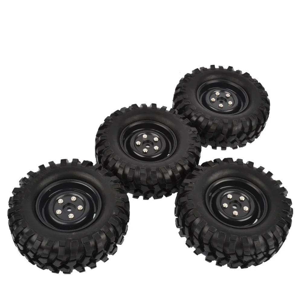4pcs 96mm 1.9 Inch Rubber Tires/Tyres and Wheel Rims for Axial SCX10 D90 Tamiya CC01 1:10 RC Rock Crawler Car
4pcs 96mm 1.9 Inch Rubber Tires/Tyres and Wheel Rims for Axial SCX10 D90 Tamiya CC01 1:10 RC Rock Crawler Car