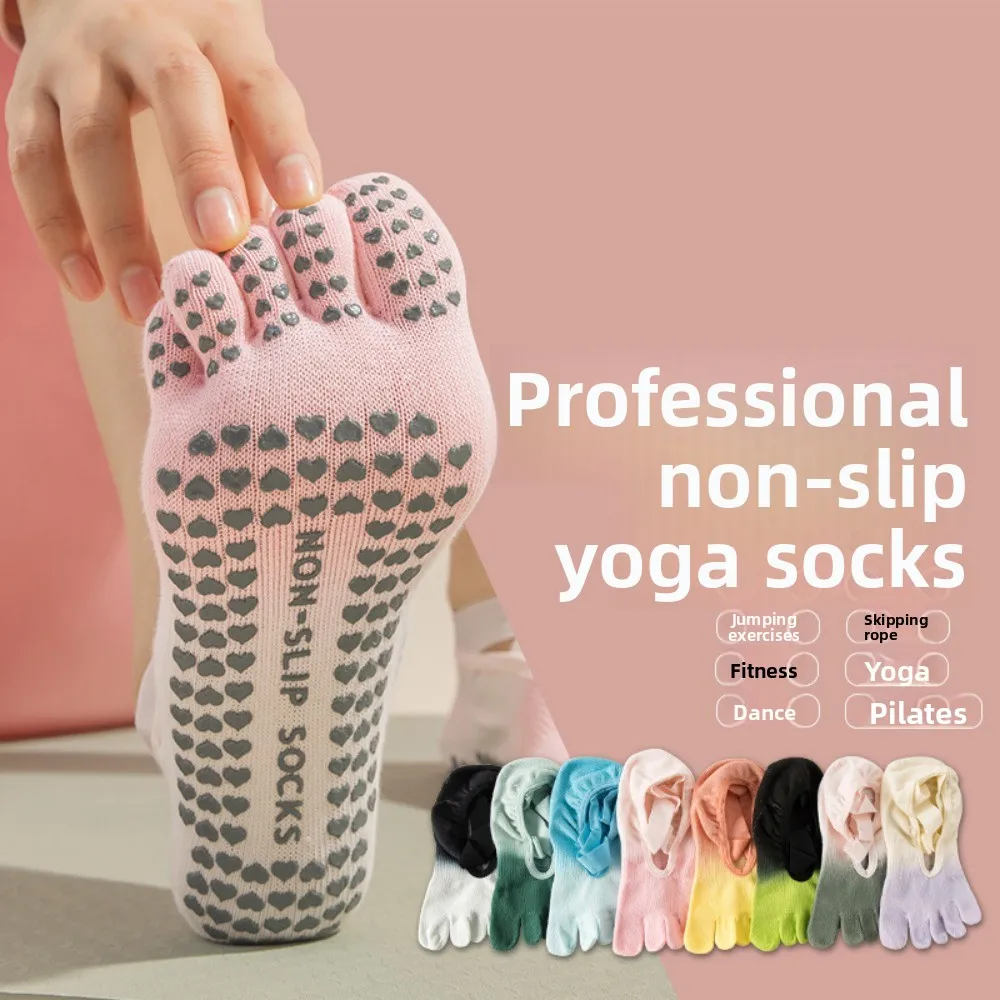 1 Pair Anti Slip Five Finger Yoga Socks Full Five Finger Cross Strap Split Finger Yoga Socks Elastic Cotton
1 Pair Anti Slip Five Finger Yoga Socks Full Five Finger Cross Strap Split Finger Yoga Socks Elastic Cotton