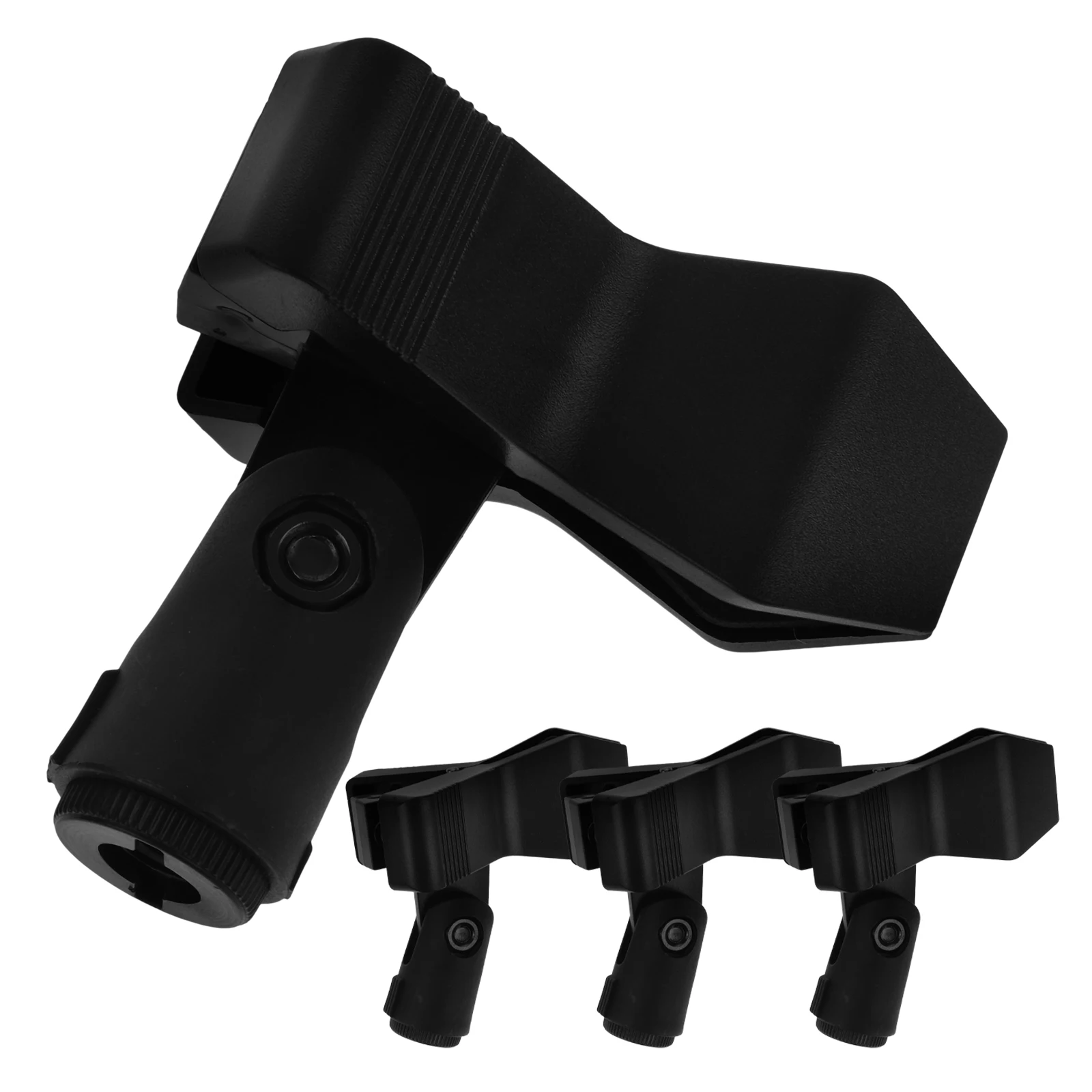 4 Pcs Universal Microphone Clip Holder Plastic Clamp for H held Wireless Mic Easy Installation Portable Audio Video Equipment
4 Pcs Universal Microphone Clip Holder Plastic Clamp for H held Wireless Mic Easy Installation Portable Audio Video Equipment