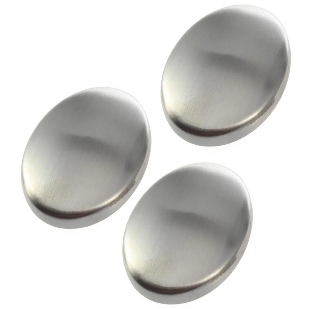 3 Pcs Eliminating Smells from Hands Odor Absorber Remover Bar-for Fish Silver
3 Pcs Eliminating Smells from Hands Odor Absorber Remover Bar-for Fish Silver