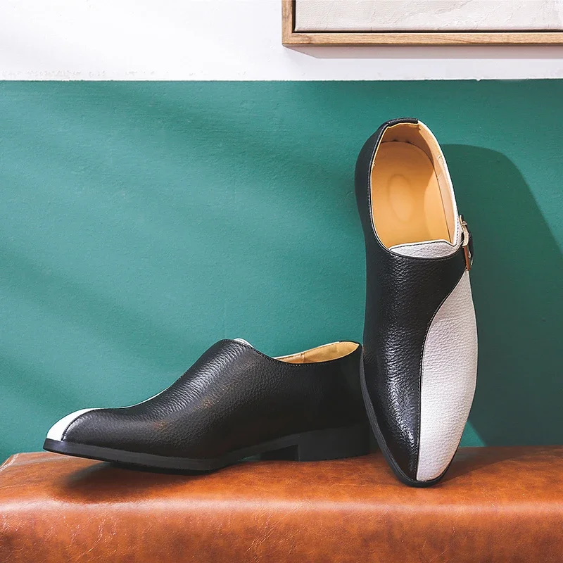 Man Casual Monk Dress Shoes Classic Business Formal Shoes Man Banquet Wedding Shoes Office Men Luxury Quality Leather Shoes
Man Casual Monk Dress Shoes Classic Business Formal Shoes Man Banquet Wedding Shoes Office Men Luxury Quality Leather Shoes