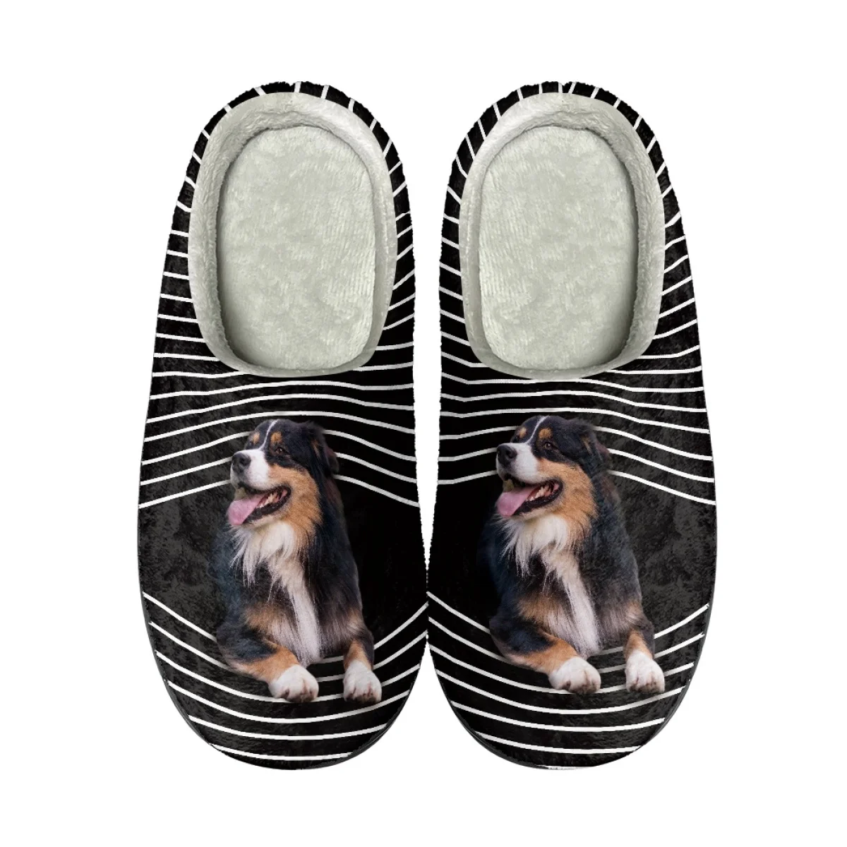 Brand Design Men's/Women's Autumn and Winter Plush Slippers Cartoon Sheepdog Pattern Home Cotton Shoes Round Toe Classic Flats
Brand Design Men's/Women's Autumn and Winter Plush Slippers Cartoon Sheepdog Pattern Home Cotton Shoes Round Toe Classic Flats