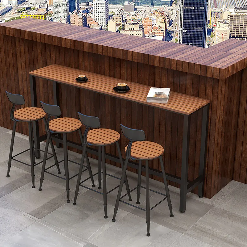 Weather-Resistant WPC Bar Table - Eco-Friendly Durable High Pub Table for Bistro Outdoor Commercial Use Bar Furniture JT40
Weather-Resistant WPC Bar Table - Eco-Friendly Durable High Pub Table for Bistro Outdoor Commercial Use Bar Furniture JT40