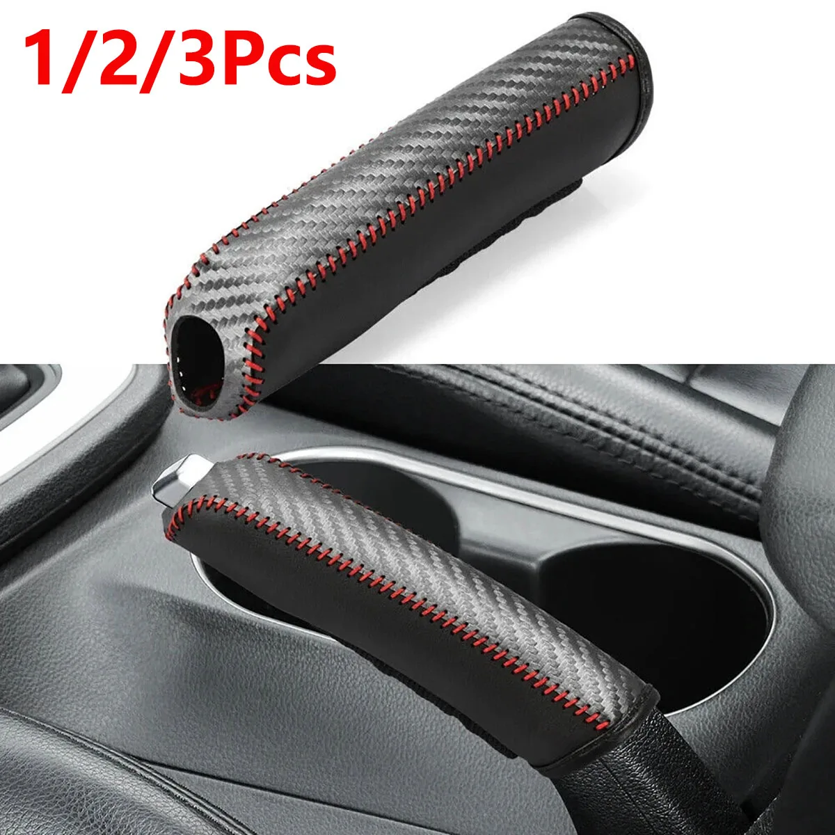 1/2/3Pcs Car Interior Hand Brake Cover Carbon Fiber Style Protector Sleeve Parking Brake Decoration Shell Interior Accessories
1/2/3Pcs Car Interior Hand Brake Cover Carbon Fiber Style Protector Sleeve Parking Brake Decoration Shell Interior Accessories