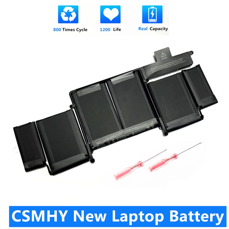 CSMHY New A1493 Laptop Battery for Apple MacBook Pro 13" 2013 2014 Retina A1502 ME864LL/A ME866LL/A ME865LL/A MGX72 ME864 ME866
CSMHY New A1493 Laptop Battery for Apple MacBook Pro 13" 2013 2014 Retina A1502 ME864LL/A ME866LL/A ME865LL/A MGX72 ME864 ME866