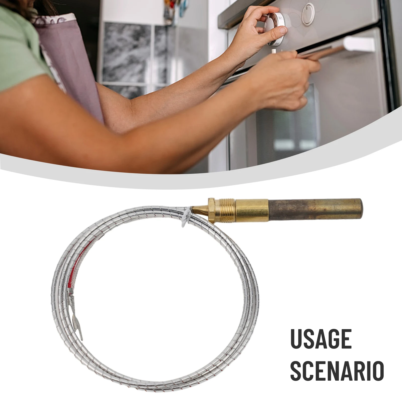 Комплект термопары для датчика температуры газового камина/обогревателя, совместимый с различными миливольтовыми контроллерами для фритюрниц
Комплект термопары для датчика температуры газового камина/обогревателя, совместимый с различными миливольтовыми контроллерами для фритюрниц