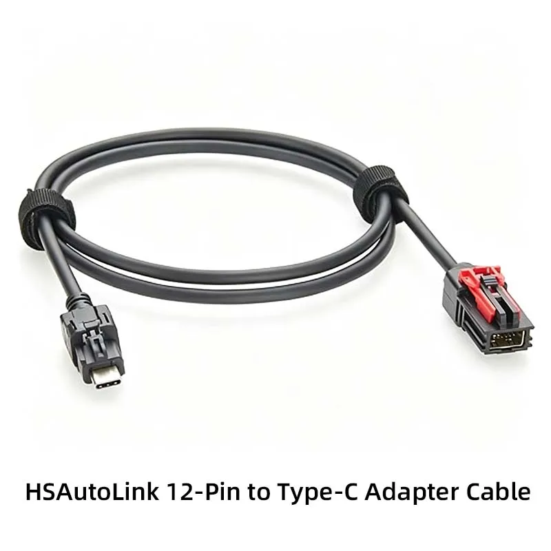 12-Pin to Type-C High-Definition Automotive Video Cable, Compatible with Molex Connectors for Car Cameras and Displays
12-Pin to Type-C High-Definition Automotive Video Cable, Compatible with Molex Connectors for Car Cameras and Displays