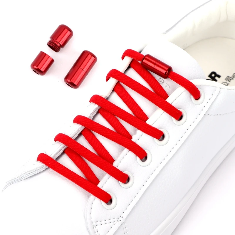 Aluminum capsule lock Shoelaces Elastic No Tie Shoe Laces For Kids Adult Sneakers Quick Shoelaces Semicircle Shoelace Lazy Laces
Aluminum capsule lock Shoelaces Elastic No Tie Shoe Laces For Kids Adult Sneakers Quick Shoelaces Semicircle Shoelace Lazy Laces