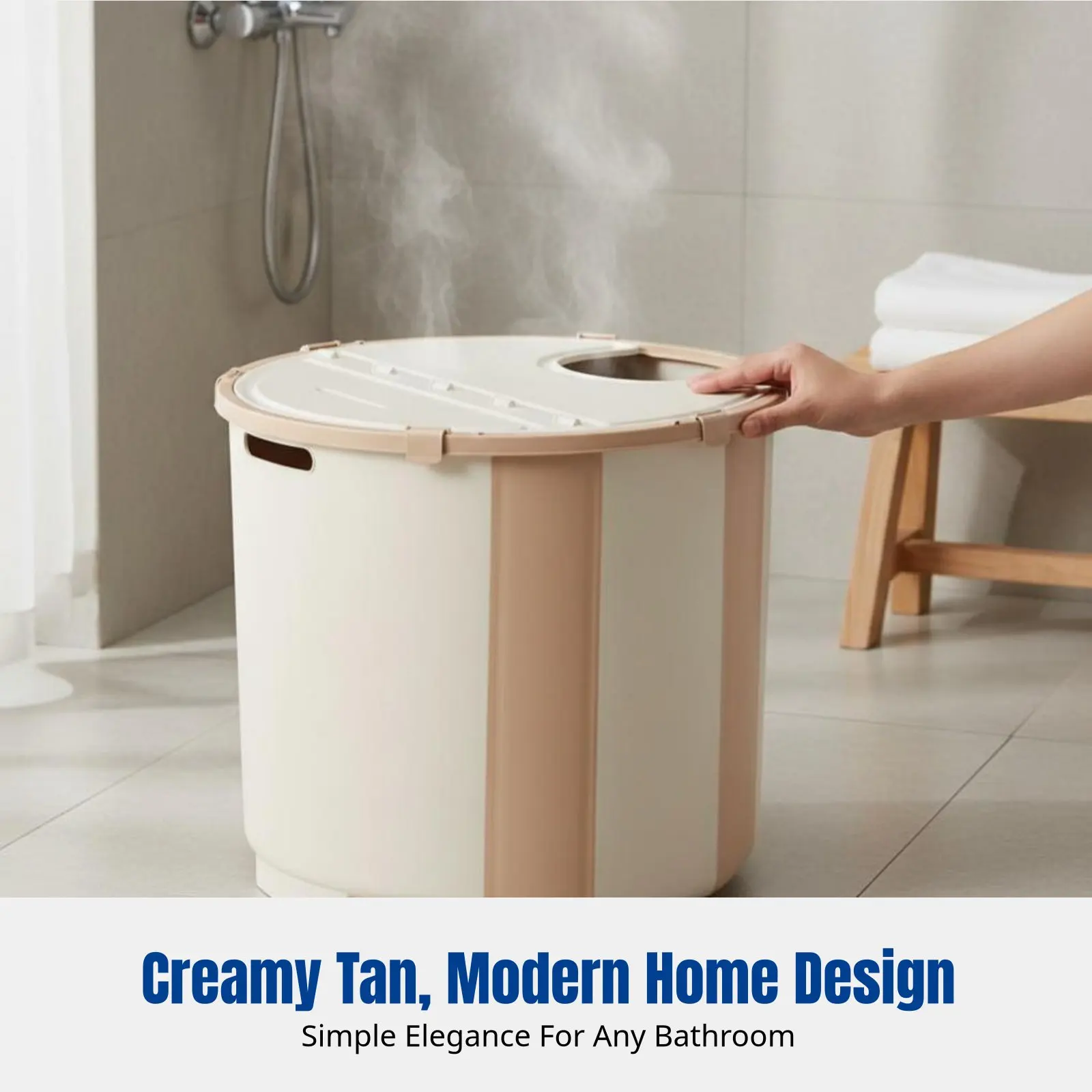 Складная ванна для взрослых, без установки, большой размер, для домашней ванной комнаты, с изолированной крышкой, устойчивая рама, цвет молочный крем-кофе
Складная ванна для взрослых, без установки, большой размер, для домашней ванной комнаты, с изолированной крышкой, устойчивая рама, цвет молочный крем-кофе