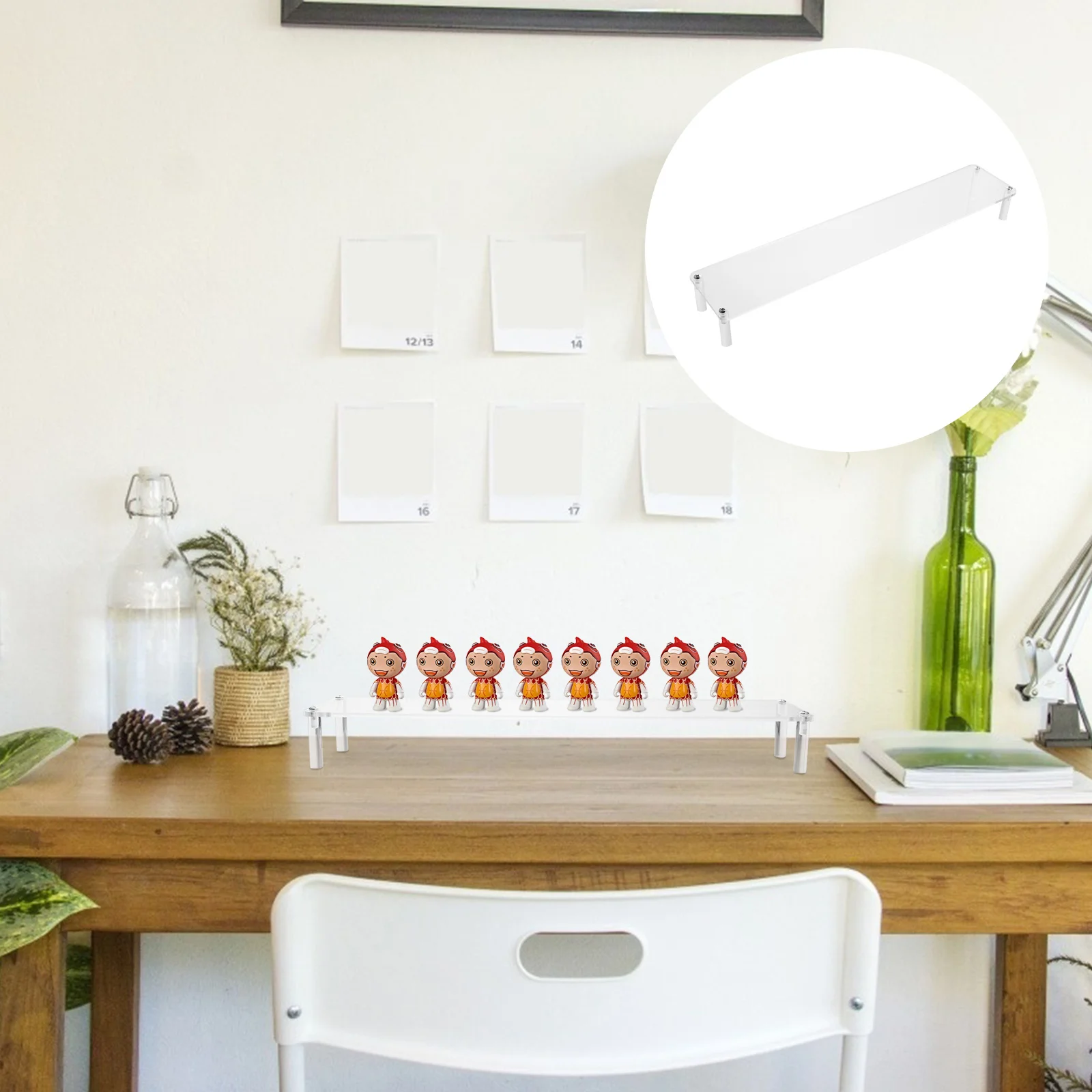 1Pcs Acrylic Storage Rack Stable Clear Display Organizer for Home Desktop Collection Showing Shelf Exhibition Holder
1Pcs Acrylic Storage Rack Stable Clear Display Organizer for Home Desktop Collection Showing Shelf Exhibition Holder