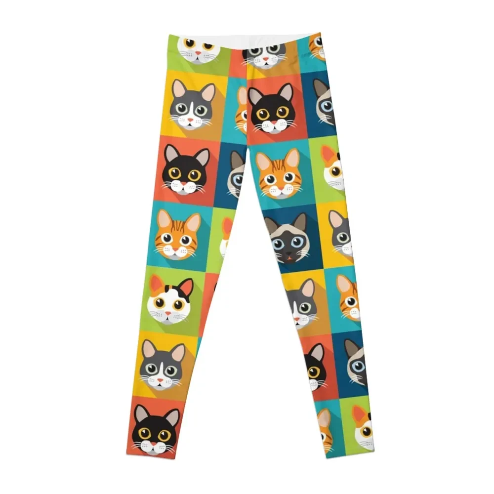 Cute Cat Face Leggings Leginsy push up Sports pants for Womens Leggings
Cute Cat Face Leggings Leginsy push up Sports pants for Womens Leggings