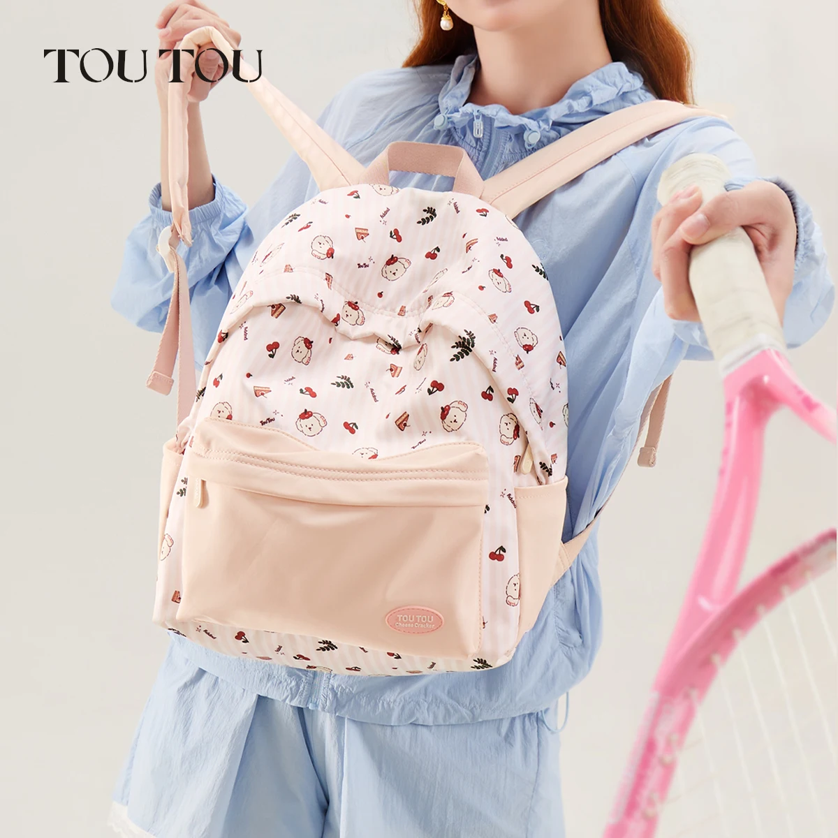 TOUTOU Cute Rousson Dog Backpack, Kawaii Pink Laptop Backpack for Teen Girls, School Travel Bag with Multiple Pockets
TOUTOU Cute Rousson Dog Backpack, Kawaii Pink Laptop Backpack for Teen Girls, School Travel Bag with Multiple Pockets