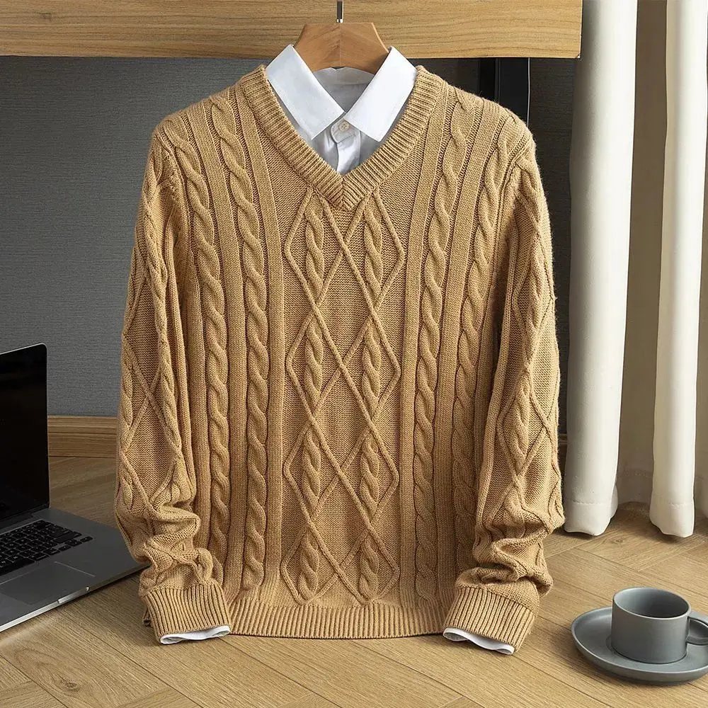 2023 New Fashion Knitted Sweater Mens Pullover V Neck Slim Fit Jumpers Knitwear Warm Autumn Korean Style Casual Mens Clothes D88
2023 New Fashion Knitted Sweater Mens Pullover V Neck Slim Fit Jumpers Knitwear Warm Autumn Korean Style Casual Mens Clothes D88
