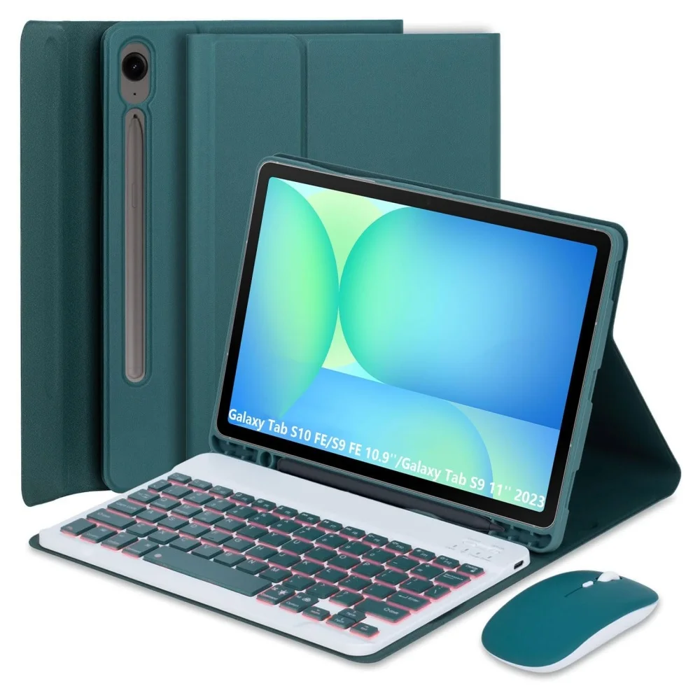 Чехол-клавиатура для Samsung Galaxy Tab S10 Lite S10 FE S9 FE 10.9 дюймов SM-X400 X526 X516B X710, Bluetooth-клавиатура-обложка
Чехол-клавиатура для Samsung Galaxy Tab S10 Lite S10 FE S9 FE 10.9 дюймов SM-X400 X526 X516B X710, Bluetooth-клавиатура-обложка