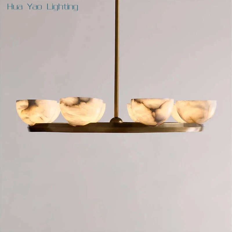 Popular Style Light Luxury Natural Spanish Marble Pendant Lamp Creative Living Room Bedroom Villa Model Room Highend Lighting
Popular Style Light Luxury Natural Spanish Marble Pendant Lamp Creative Living Room Bedroom Villa Model Room Highend Lighting