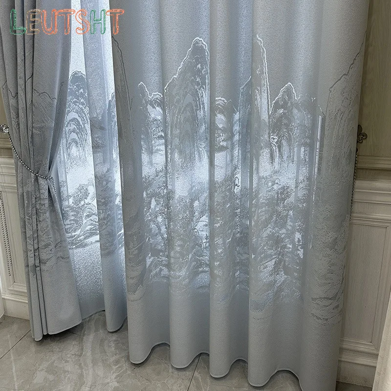 Luxury Landscape Balcony Floor-to-ceiling Windows with Heat Insulation and Sun Protection Curtains for Living Dining Bedroom
Luxury Landscape Balcony Floor-to-ceiling Windows with Heat Insulation and Sun Protection Curtains for Living Dining Bedroom