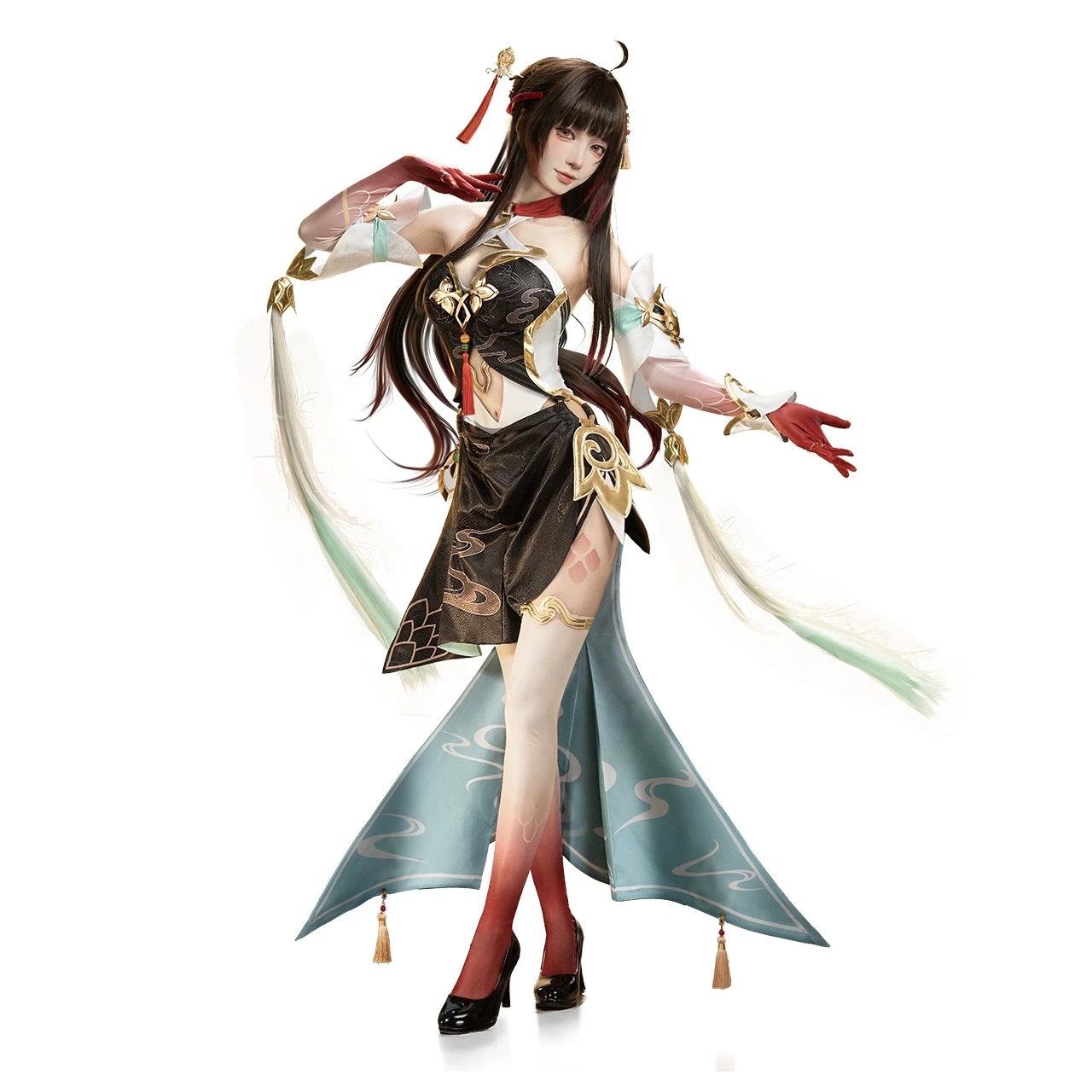 Cos-Mart Game Honkai: Star Rail Lingsha Cosplay Costume Anime Party Role Play Clothing New Fashionable Dress
Cos-Mart Game Honkai: Star Rail Lingsha Cosplay Costume Anime Party Role Play Clothing New Fashionable Dress