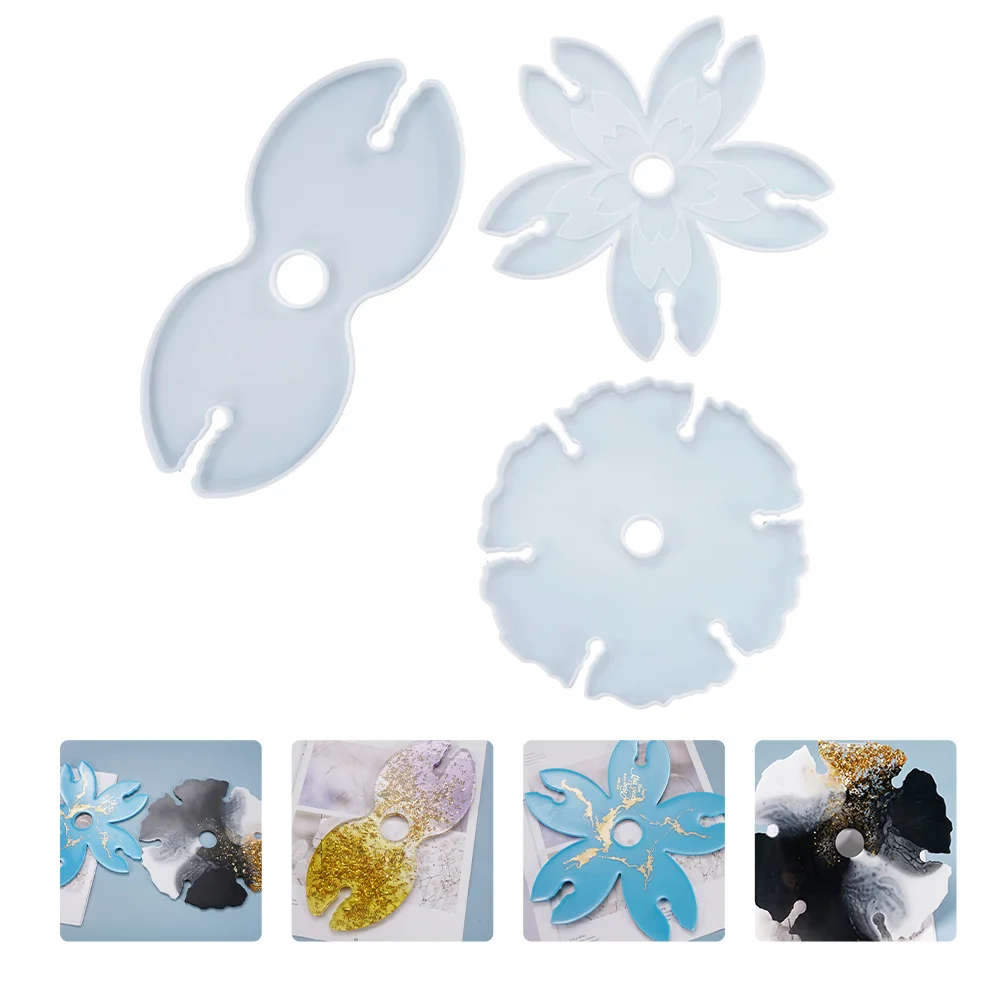 3 Pcs Epoxy Mold Jewelry Trays Holder Manual Cup Rack Mould Silica Gel Silicone DIY Coaster Creative
3 Pcs Epoxy Mold Jewelry Trays Holder Manual Cup Rack Mould Silica Gel Silicone DIY Coaster Creative