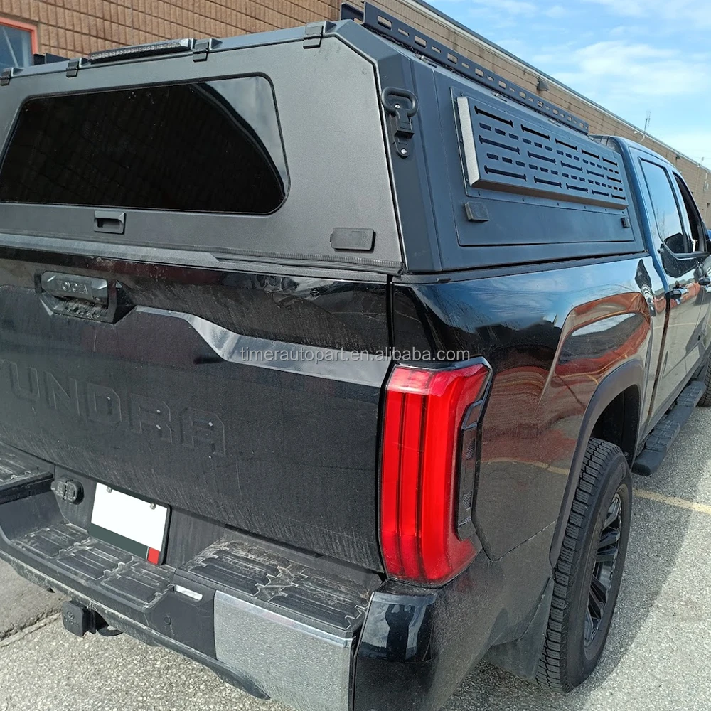 Cool Car 2024 Tundra 6.5ft Black Lightweight Aluminum Truck Canopy 4x4 Offroad Hard Camper Shell Truck Bed Cap Best Truck Bed Ca
Cool Car 2024 Tundra 6.5ft Black Lightweight Aluminum Truck Canopy 4x4 Offroad Hard Camper Shell Truck Bed Cap Best Truck Bed Ca