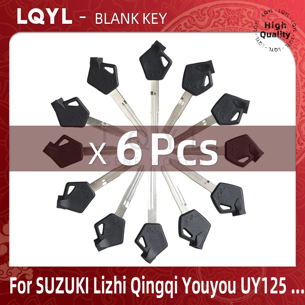 6Pcs New Blank Key Motorcycle Replace Uncut Keys For SUZUKI Qingqi UU UY 125 Little Dolphin motorcycle key embryo
6Pcs New Blank Key Motorcycle Replace Uncut Keys For SUZUKI Qingqi UU UY 125 Little Dolphin motorcycle key embryo