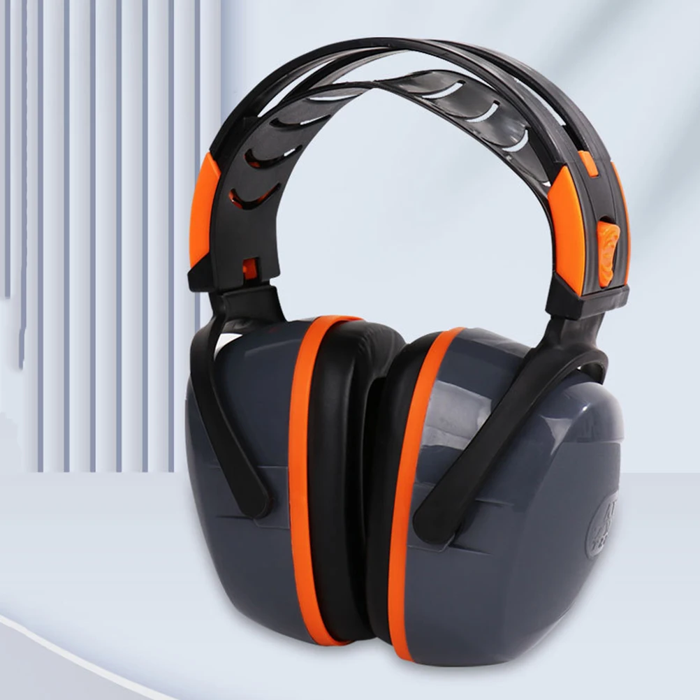 Soundproof Earmuffs Noise Cancelling Headphones Lightweight Portable Comfortable Design Orange Grey Efficient Noise Reduction
Soundproof Earmuffs Noise Cancelling Headphones Lightweight Portable Comfortable Design Orange Grey Efficient Noise Reduction
