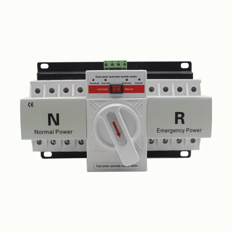 400V Mini CB Type 4P 63A Automatic Transfer Switch (ATS)
400V Mini CB Type 4P 63A Automatic Transfer Switch (ATS)