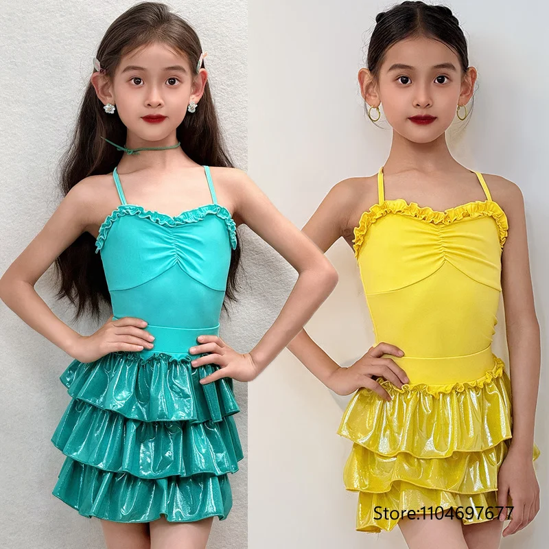 Children's Girls Latin Dance Costume 2026 Spring Summer New Style High-Quality Girls' Training and Performance Costume Set
Children's Girls Latin Dance Costume 2026 Spring Summer New Style High-Quality Girls' Training and Performance Costume Set